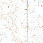 United States Geological Survey Cottonwood Lake, SD (1973, 24000-Scale) digital map