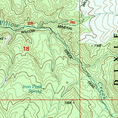 United States Geological Survey Cottonwood Mountain, UT (2002, 24000-Scale) digital map