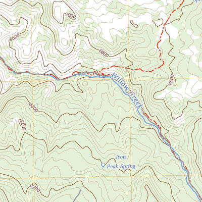 United States Geological Survey Cottonwood Mountain, UT (2023, 24000-Scale) digital map