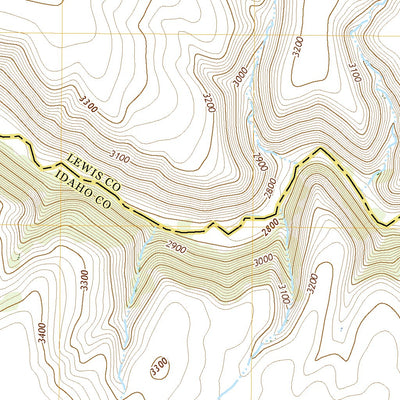 United States Geological Survey Cottonwood NE, ID (2020, 24000-Scale) digital map