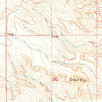 United States Geological Survey Cottonwood NE, SD (1961, 24000-Scale) digital map