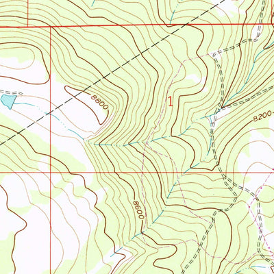 United States Geological Survey Cottonwood Pass, CO (1961, 24000-Scale) digital map