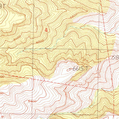 United States Geological Survey Cottonwood Pass, NV (1989, 24000-Scale) digital map