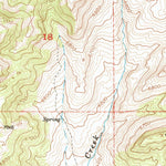 United States Geological Survey Cottonwood Pass, WY (1952, 24000-Scale) digital map