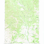 United States Geological Survey Cottonwood Peak, ID (1969, 24000-Scale) digital map