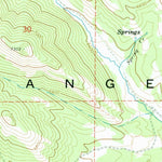 United States Geological Survey Cottonwood Peak, ID (1969, 24000-Scale) digital map