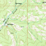 United States Geological Survey Cottonwood Peak, ID (1969, 24000-Scale) digital map