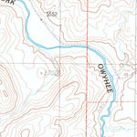 United States Geological Survey Cottonwood Peak, NV (1987, 24000-Scale) digital map