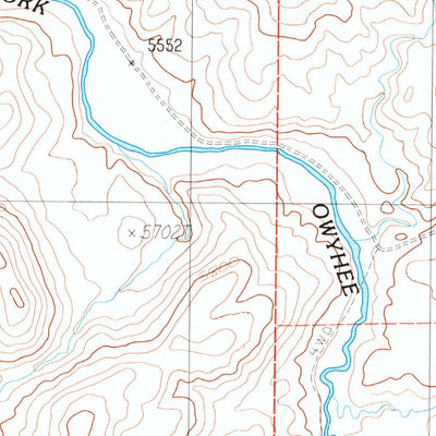 United States Geological Survey Cottonwood Peak, NV (1987, 24000-Scale) digital map