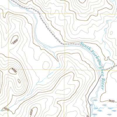United States Geological Survey Cottonwood Peak, NV (2021, 24000-Scale) digital map