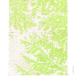 United States Geological Survey Cottonwood Peak, WY (1969, 24000-Scale) digital map