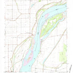 United States Geological Survey Cottonwood Point, MO-TN-AR (1971, 24000-Scale) digital map