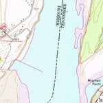 United States Geological Survey Cottonwood Point, MO-TN-AR (1971, 24000-Scale) digital map