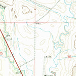 United States Geological Survey Cottonwood Reservoir, MT (1972, 24000-Scale) digital map