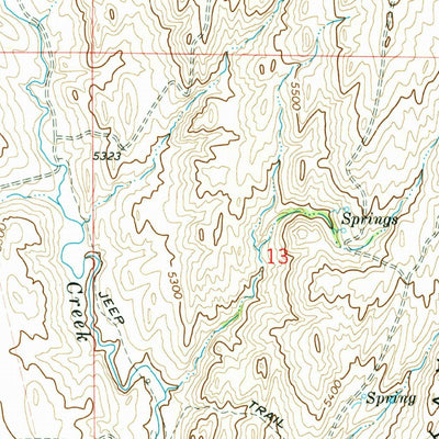 United States Geological Survey Cottonwood Reservoir, MT (1972, 24000-Scale) digital map