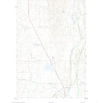 United States Geological Survey Cottonwood Reservoir, MT (2020, 24000-Scale) digital map