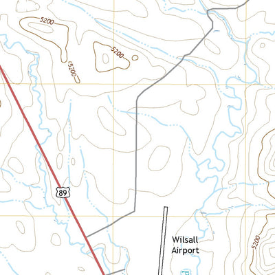 United States Geological Survey Cottonwood Reservoir, MT (2020, 24000-Scale) digital map