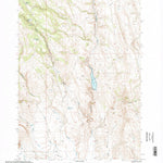 United States Geological Survey Cottonwood Reservoir, OR (1999, 24000-Scale) digital map