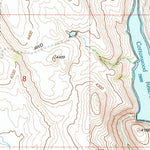 United States Geological Survey Cottonwood Reservoir, OR (1999, 24000-Scale) digital map