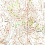 United States Geological Survey Cottonwood Reservoir, OR (1999, 24000-Scale) digital map