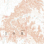 United States Geological Survey Cottonwood SE, SD (1961, 24000-Scale) digital map