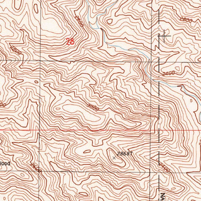 United States Geological Survey Cottonwood Spring, CA (1988, 24000-Scale) digital map
