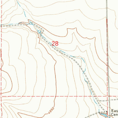 United States Geological Survey Cottonwood Springs, NM (1966, 24000-Scale) digital map