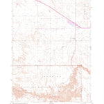 United States Geological Survey Cottonwood SW, SD (1960, 24000-Scale) digital map