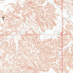 United States Geological Survey Cottonwood SW, SD (1960, 24000-Scale) digital map