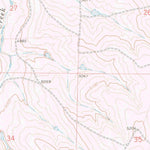 United States Geological Survey Cottonwood Valley North, CO (1973, 24000-Scale) digital map