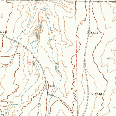 United States Geological Survey Cottonwood Valley South, CO (1973, 24000-Scale) digital map