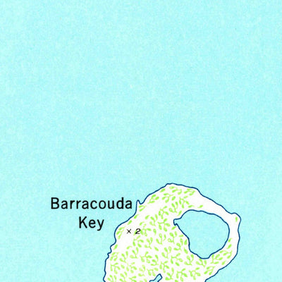 United States Geological Survey Cottrell Key, FL (1963, 24000-Scale) digital map