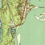 United States Geological Survey Cotuit, MA (1941, 31680-Scale) digital map