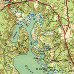 United States Geological Survey Cotuit, MA (1941, 31680-Scale) digital map
