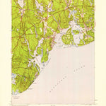 United States Geological Survey Cotuit, MA (1949, 24000-Scale) digital map