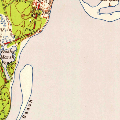 United States Geological Survey Cotuit, MA (1949, 24000-Scale) digital map