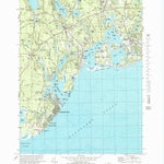 United States Geological Survey Cotuit, MA (1974, 24000-Scale) digital map