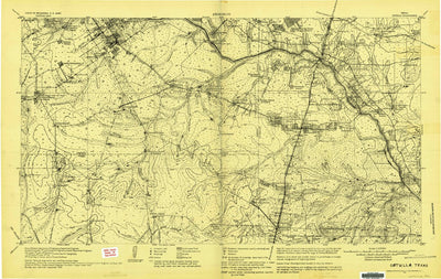 United States Geological Survey Cotulla, TX (1929, 125000-Scale) digital map