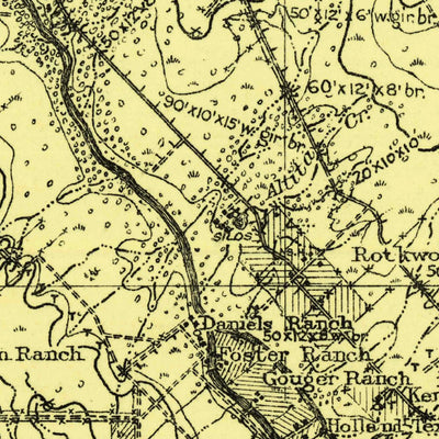 United States Geological Survey Cotulla, TX (1929, 125000-Scale) digital map