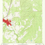 United States Geological Survey Cotulla, TX (1974, 24000-Scale) digital map