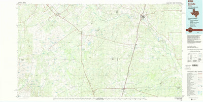 United States Geological Survey Cotulla, TX (1985, 100000-Scale) digital map