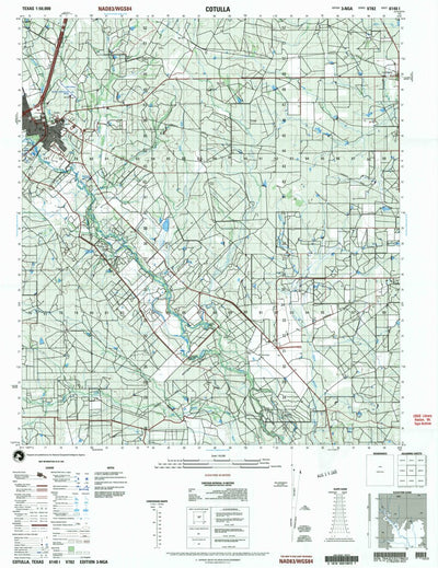 United States Geological Survey Cotulla, TX (2002, 50000-Scale) digital map