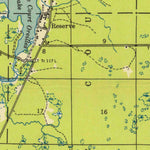 United States Geological Survey Couderay, WI (1948, 48000-Scale) digital map