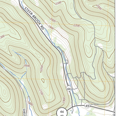 United States Geological Survey Coudersport, PA (2023, 24000-Scale) digital map