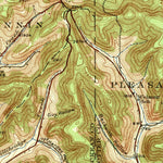 United States Geological Survey Coudersport, PA-NY (1938, 62500-Scale) digital map