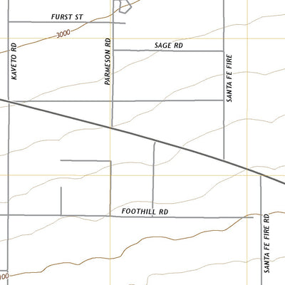 United States Geological Survey Cougar Buttes, CA (2021, 24000-Scale) digital map