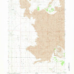 United States Geological Survey Cougar Mountain, OR (1981, 24000-Scale) digital map