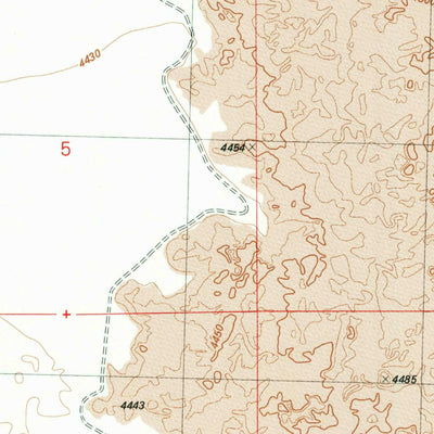 United States Geological Survey Cougar Mountain, OR (1981, 24000-Scale) digital map