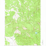 United States Geological Survey Cougar Peak, OR (1964, 24000-Scale) digital map