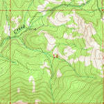 United States Geological Survey Cougar Peak, OR (1964, 24000-Scale) digital map